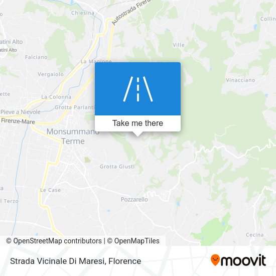 Strada Vicinale Di Maresi map
