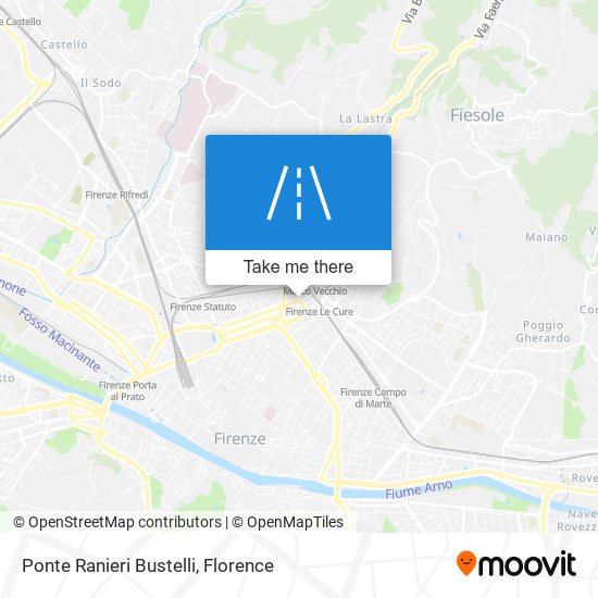Ponte Ranieri Bustelli map