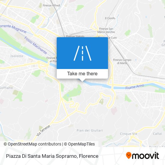 Piazza Di Santa Maria Soprarno map