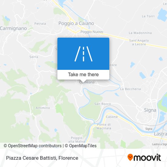 Piazza Cesare Battisti map