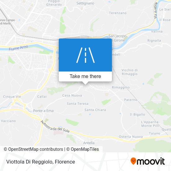 Viottola Di Reggiolo map