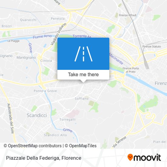 Piazzale Della Federiga map