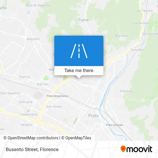 Busento Street map