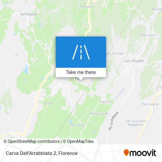 Carva Dell'Arrabbiata 2 map
