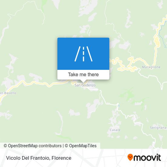 Vicolo Del Frantoio map