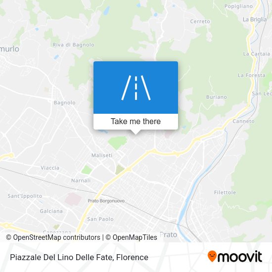 Piazzale Del Lino Delle Fate map