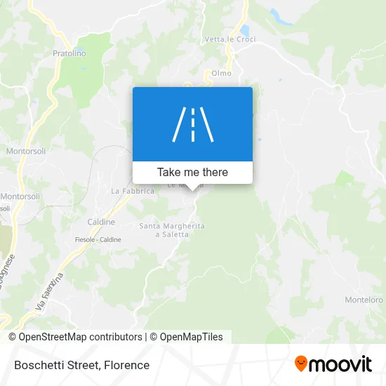 Boschetti Street map
