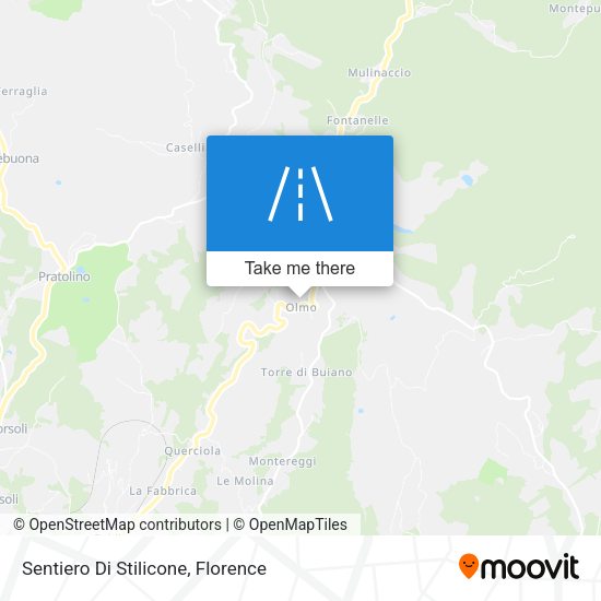 Sentiero Di Stilicone map