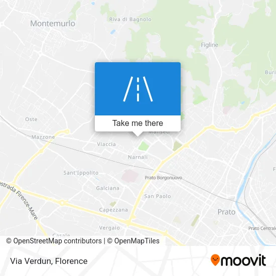 Via Verdun map