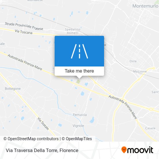 Via Traversa Della Torre map