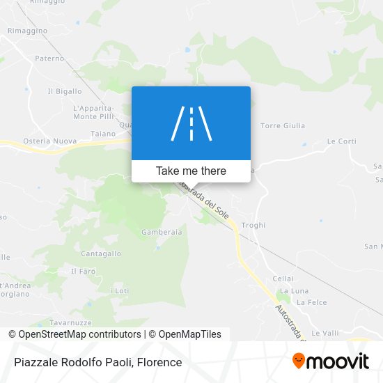 Piazzale Rodolfo Paoli map
