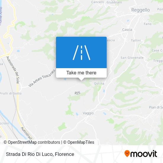 Strada Di Rio Di Luco map