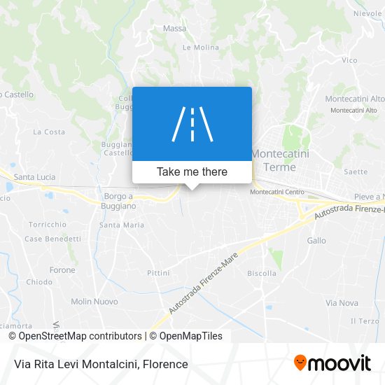 Via Rita Levi Montalcini map
