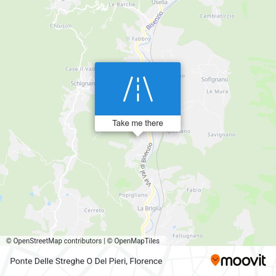 Ponte Delle Streghe O Del Pieri map