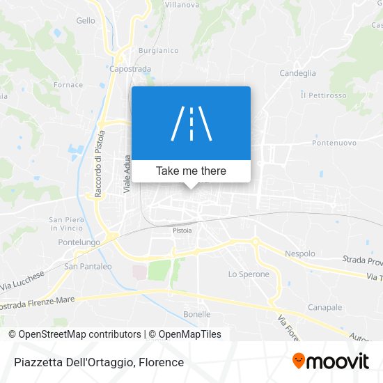 Piazzetta Dell'Ortaggio map