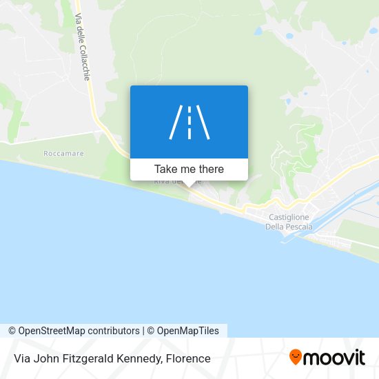 Via John Fitzgerald Kennedy map