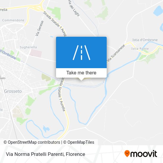 Via Norma Pratelli Parenti map