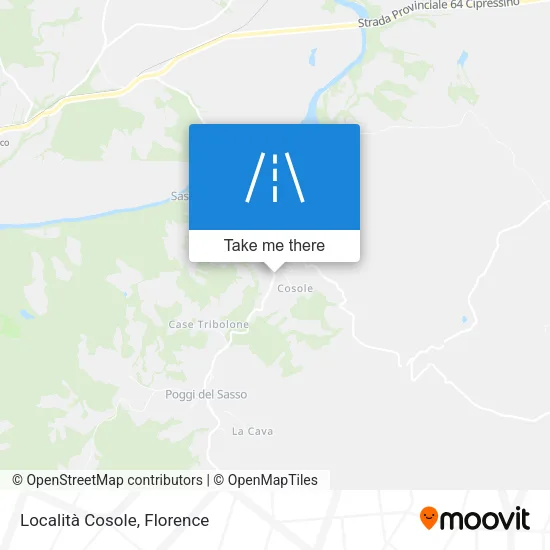 Località Cosole map