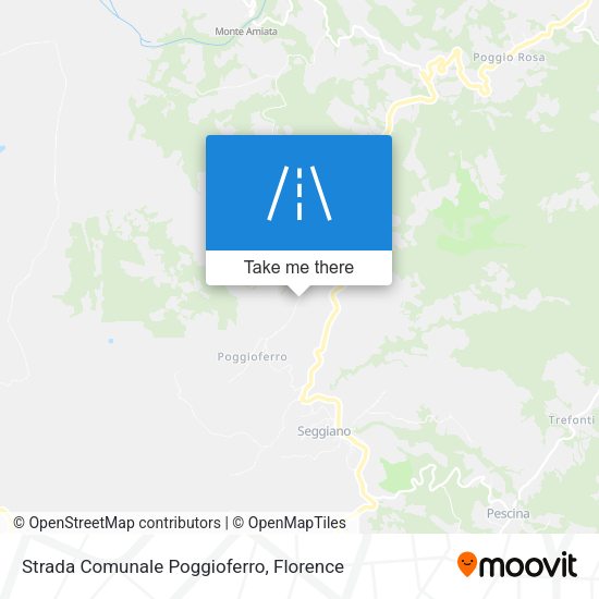 Strada Comunale Poggioferro map