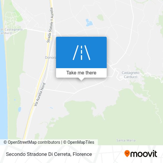 Secondo Stradone Di Cerreta map