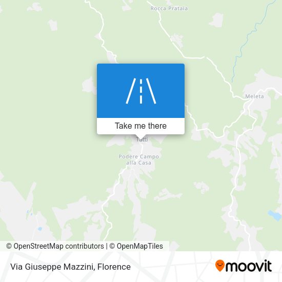 Via Giuseppe Mazzini map