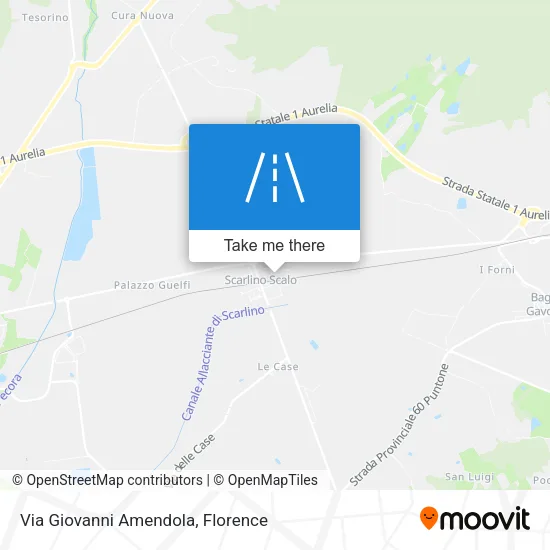 Via Giovanni Amendola map