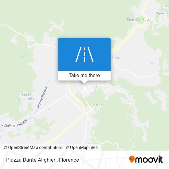Piazza Dante Alighieri map