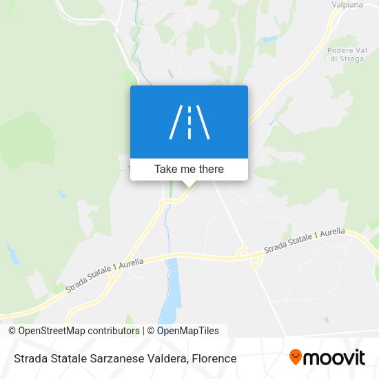 Strada Statale Sarzanese Valdera map