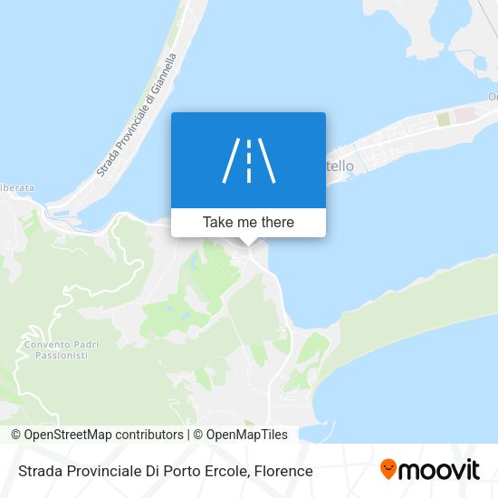 Strada Provinciale Di Porto Ercole map