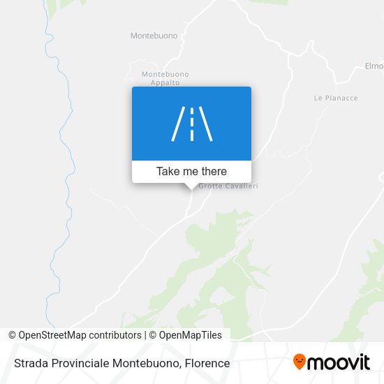 Strada Provinciale Montebuono map