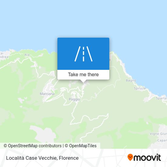 Località Case Vecchie map