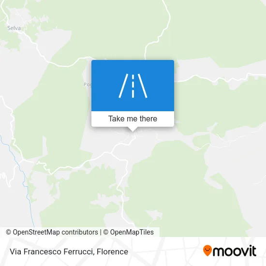 Via Francesco Ferrucci map