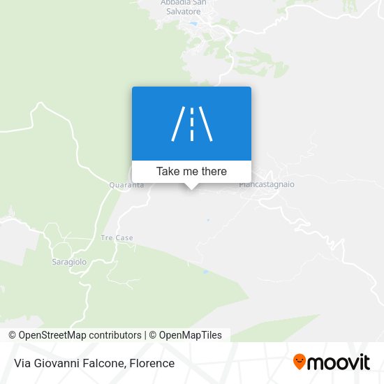 Via Giovanni Falcone map