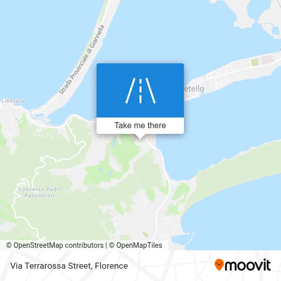 Via Terrarossa Street map