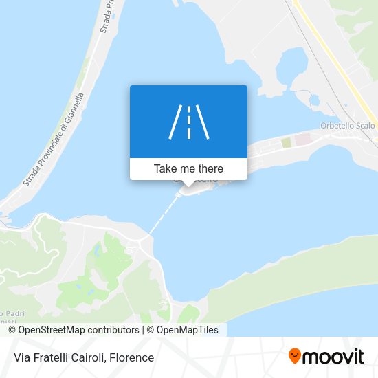 Via Fratelli Cairoli map