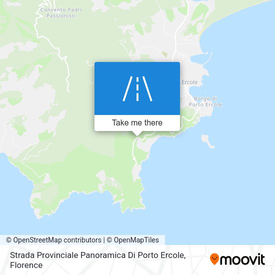 Strada Provinciale Panoramica Di Porto Ercole map