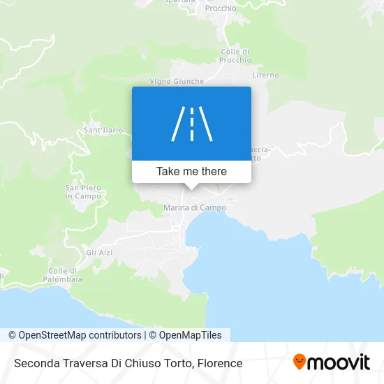 Second Traverse of Chiuso Torto map