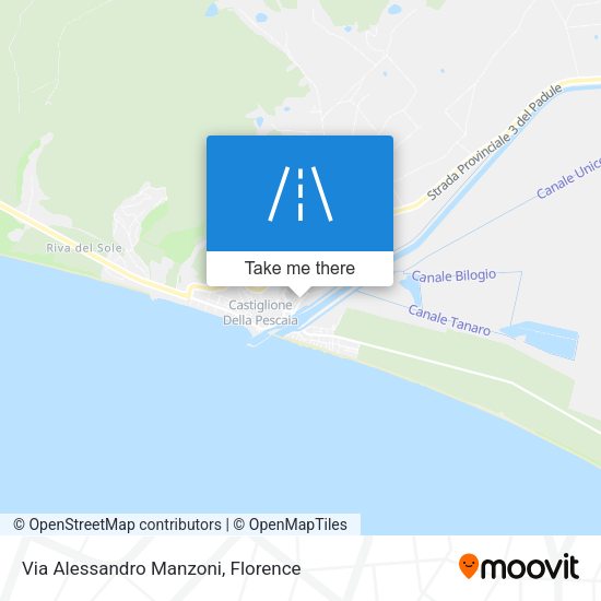 Via Alessandro Manzoni map