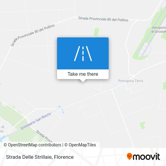 Strada Delle Strillaie map
