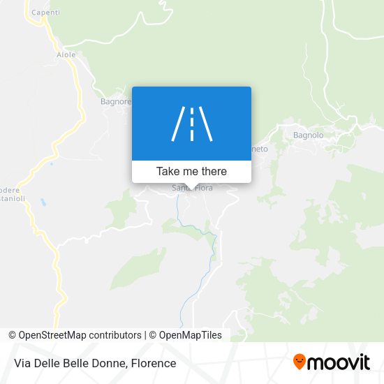 Via Delle Belle Donne map