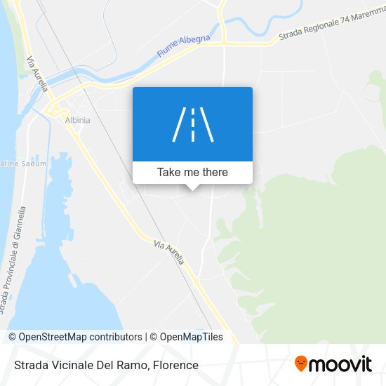 Strada Vicinale Del Ramo map