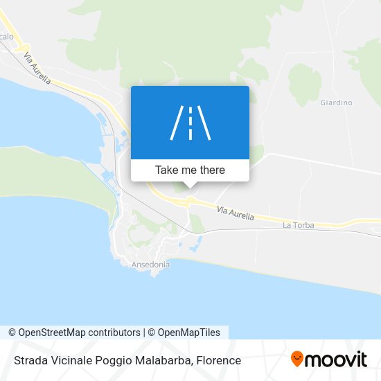 Strada Vicinale Poggio Malabarba map