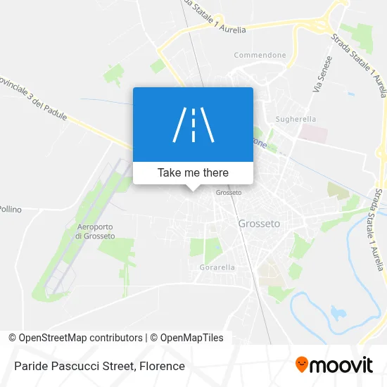 Paride Pascucci Street map