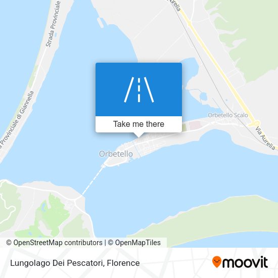 Lungolago Dei Pescatori map