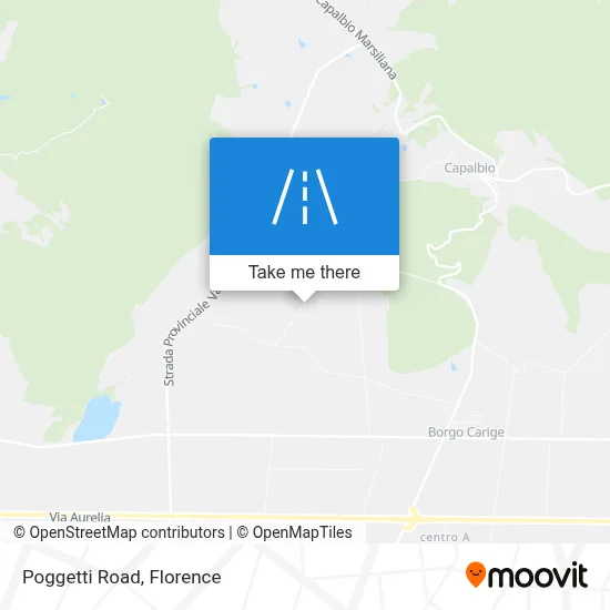 Poggetti Road map