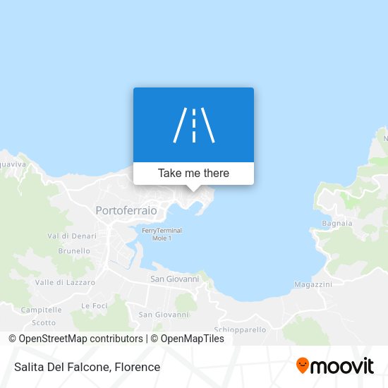 Salita Del Falcone map