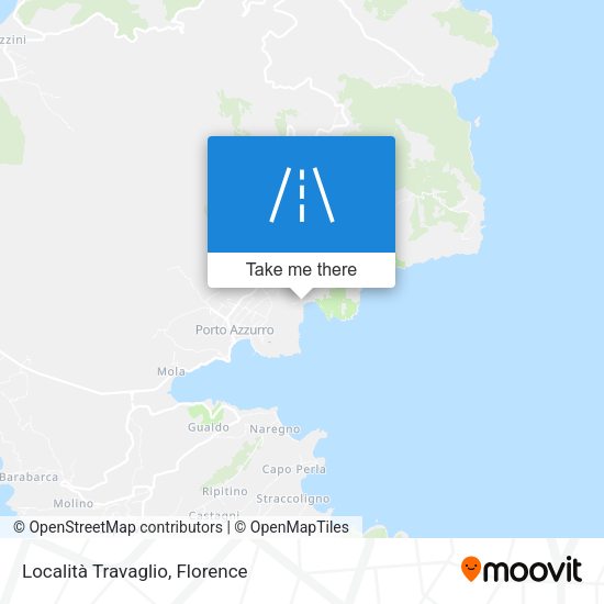 Località Travaglio map