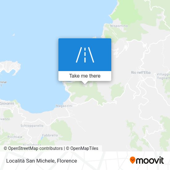 Località San Michele map