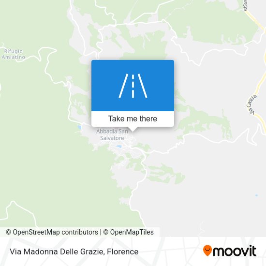 Via Madonna Delle Grazie map