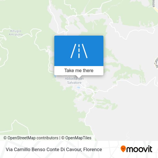 Via Camillo Benso Conte Di Cavour map